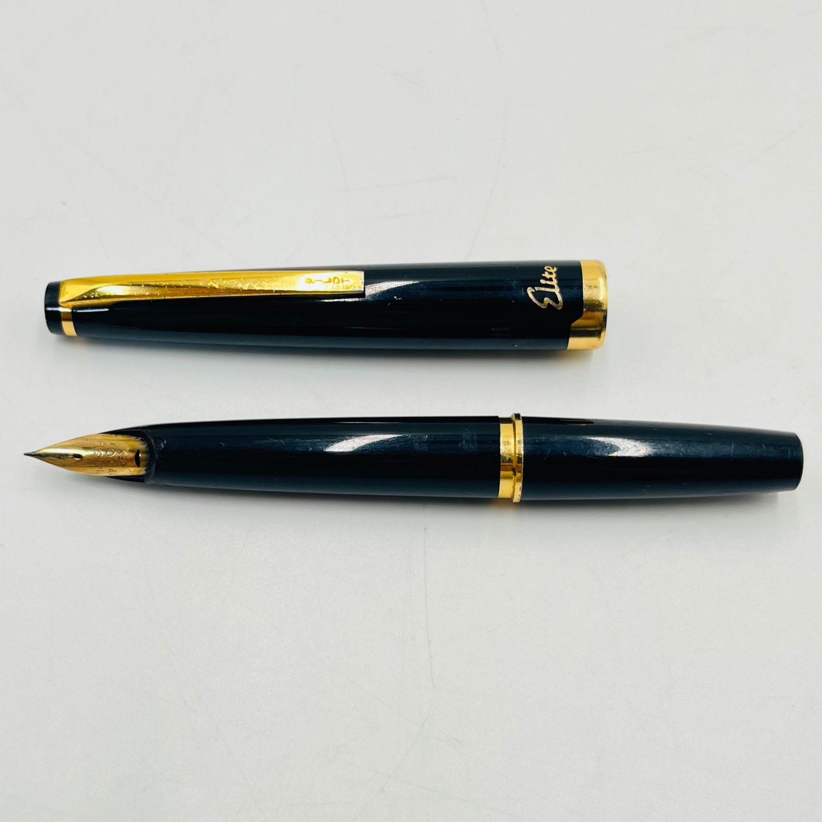 [Junk Item] Fountain Pen/Pilot/Pilot/14K-585/Black/Gold/Current Product/Operation Unconfirmed