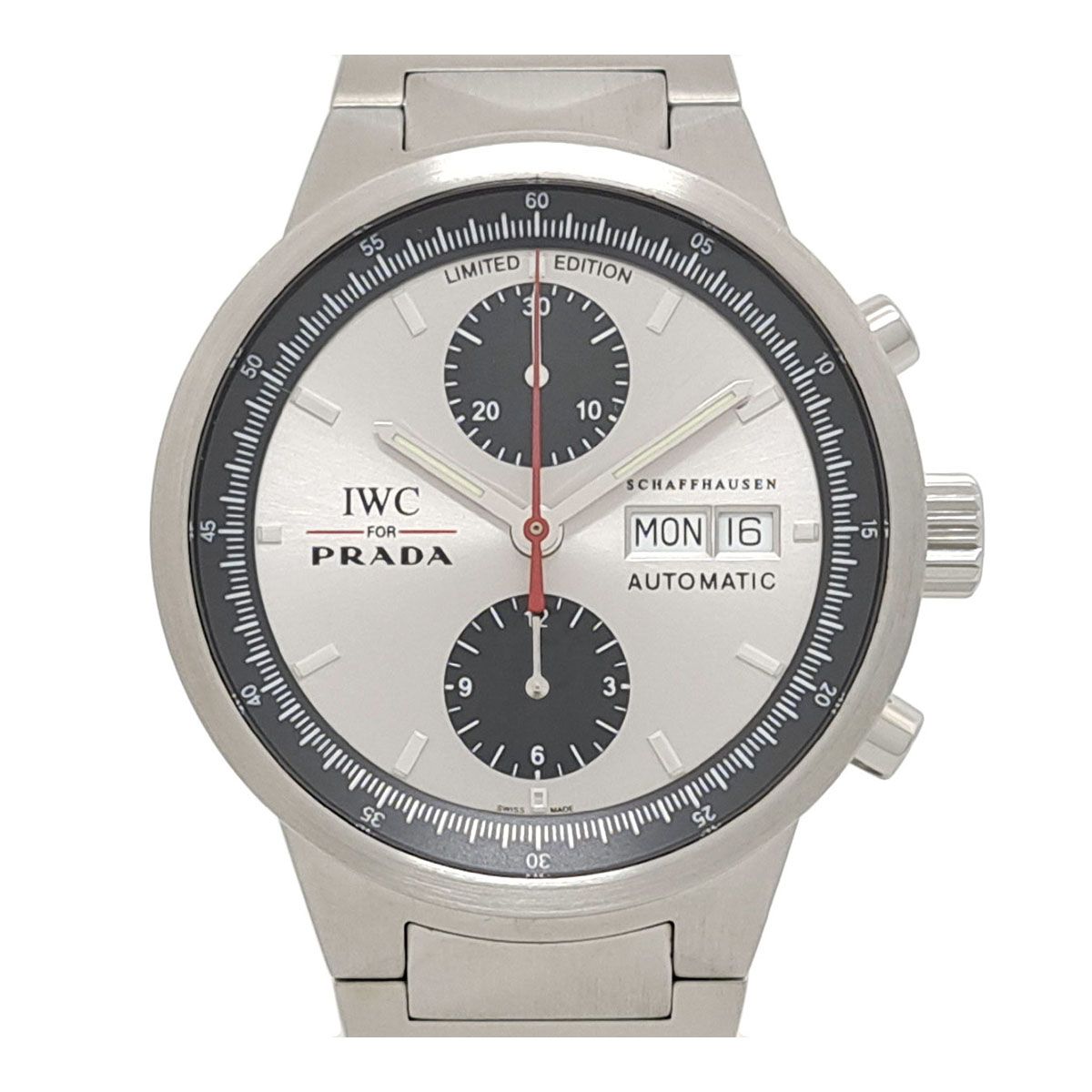 IWC GSTクロノグラフ for プラダ IW370802 自動巻き ステンレススティール メンズ IWC【中古】 【時計】