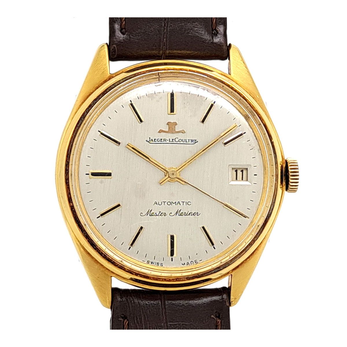 ジャガールクルト マスターマリーナ cal.K883 E561 自動巻き イエローゴールド メンズ ボーイズ JAEGER-LECOULTRE【中古】 【時計】