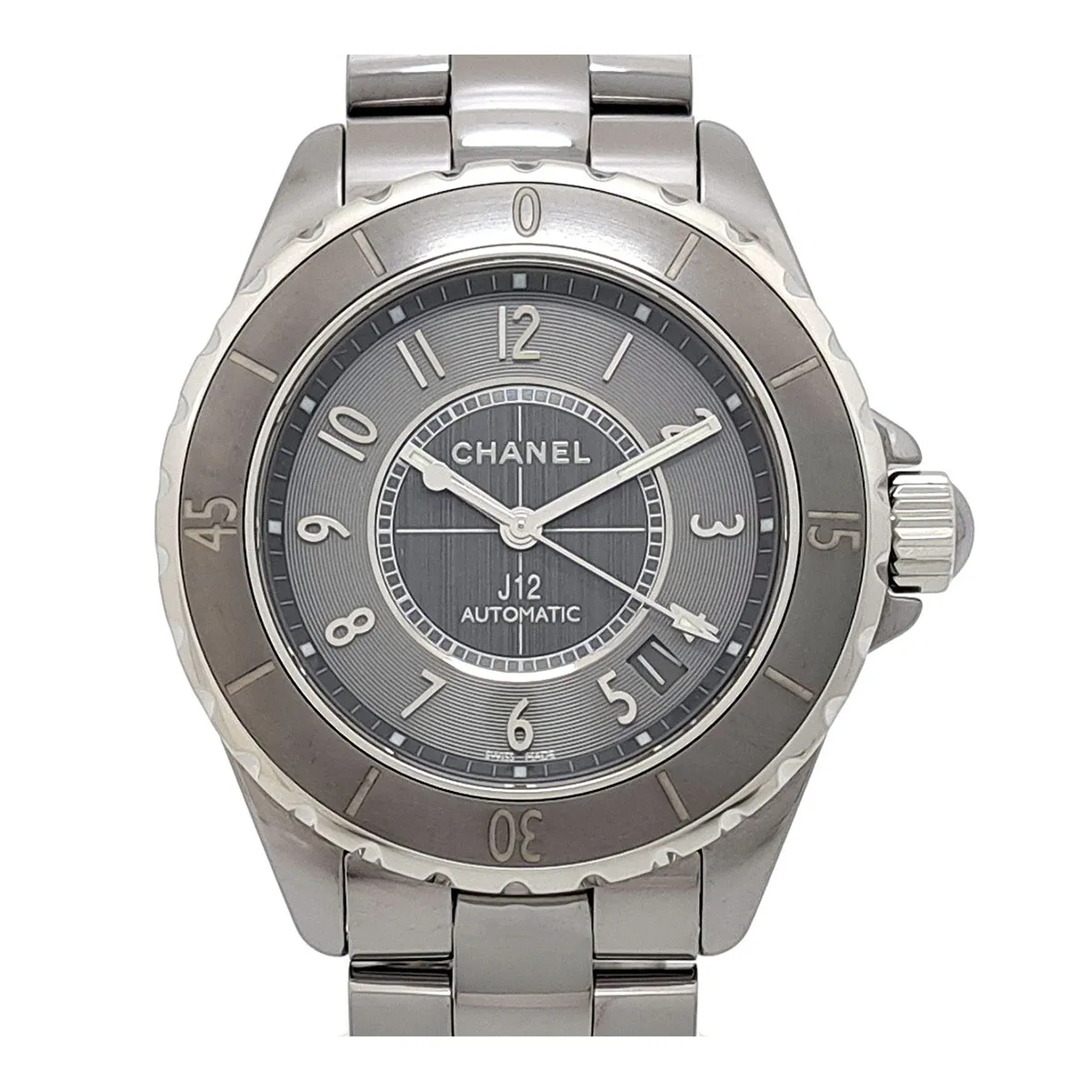 シャネル J12 クロマティック 38MM H2979 自動巻き チタン セラミック