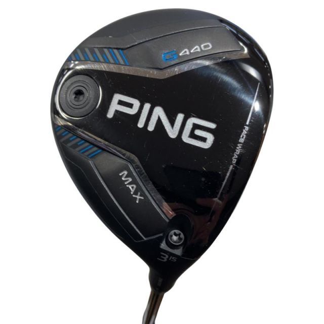 【中古】 ピン G440 MAX 3W フェアウェイウッド FW PING TOUR 2.0 CHROME 65(FW) (フレックスS) メンズ 男性用 右利き 右用 Cランク ゴルフクラブ