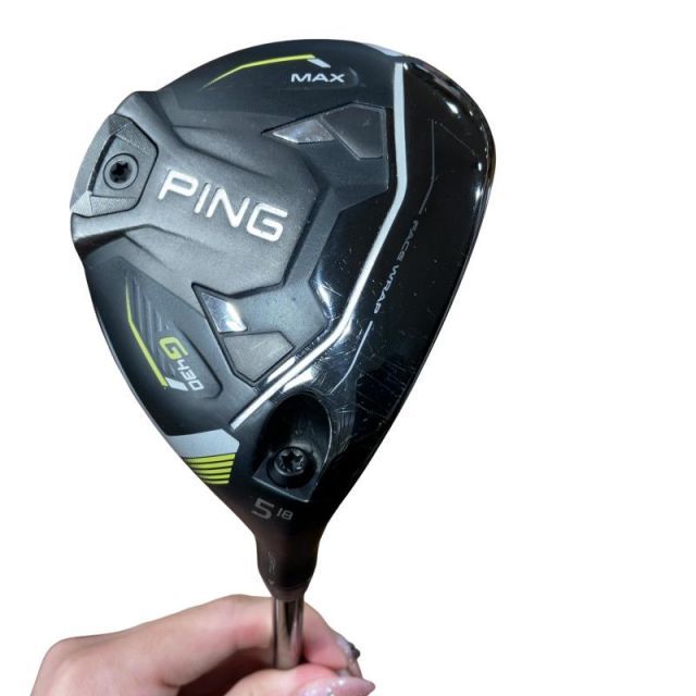 【中古】 ピン G430 MAX 5W フェアウェイウッド FW PING TOUR 2.0 CHROME 65(FW) (フレックスS) メンズ 男性用 右利き 右用 Cランク ゴルフクラブ