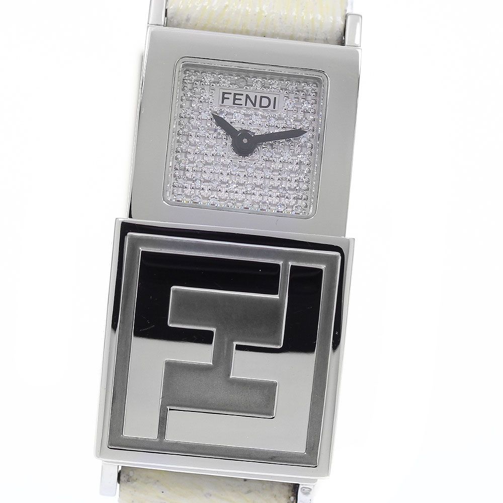 フェンディ FENDI 5500L シークレット 2タイムゾーン クォーツ レディース 箱・保証書付き_971494