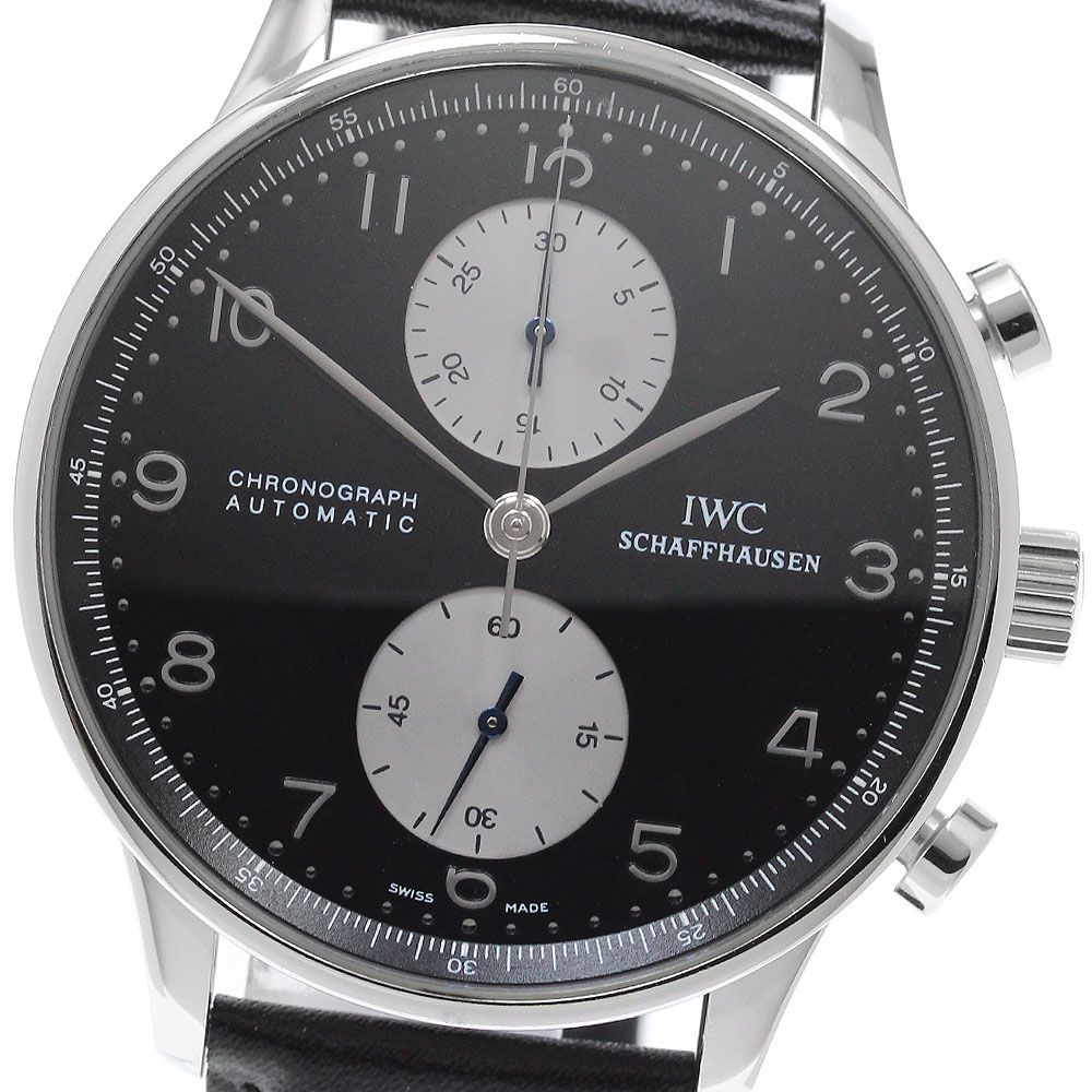 IWC IWC SCHAFFHAUSEN IW371404 ポルトギーゼ クロノグラフ 自動巻き メンズ 美品 _969461