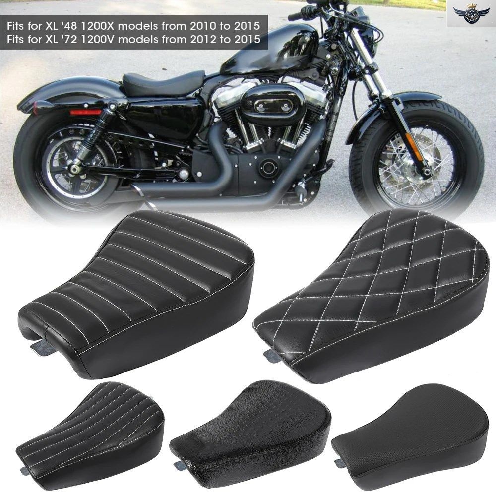 オートバイ用フロントドライバー/ライダー用ソロシート ハーレー スポーツスター 1200 72 48 1983-2003 カスタムパーツ 7,965円