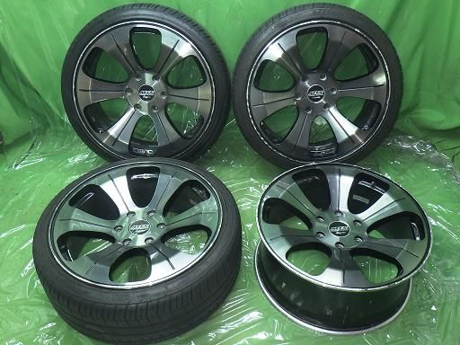 【中古】8.5J+38 ハイエース MTS 20インチ クストン SAFY M06