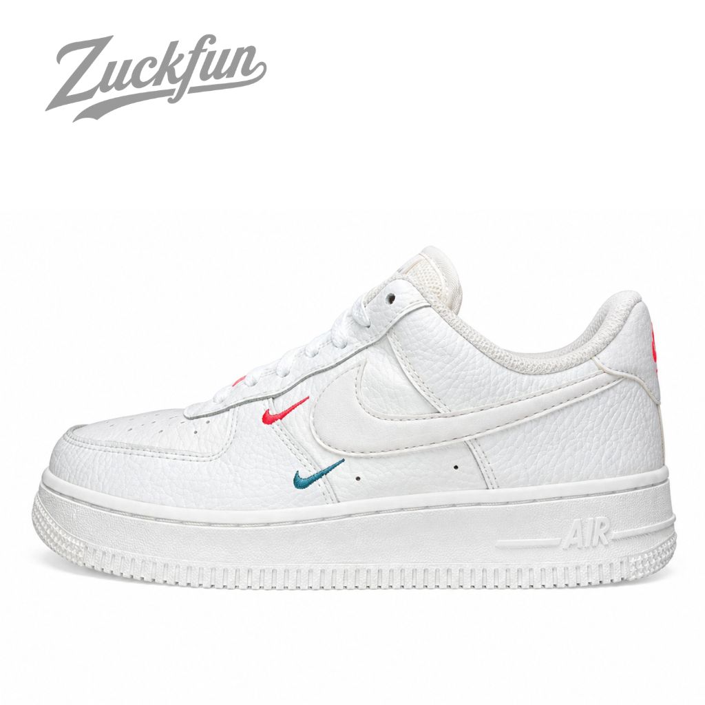 NIKE AIR FORCE 1 LOW 07 ESSENAL エア フォース 1 ロー カット エッセンシャル ホワイト レッド 白 レディース ナイキ スニーカー 23.5 cm U11134