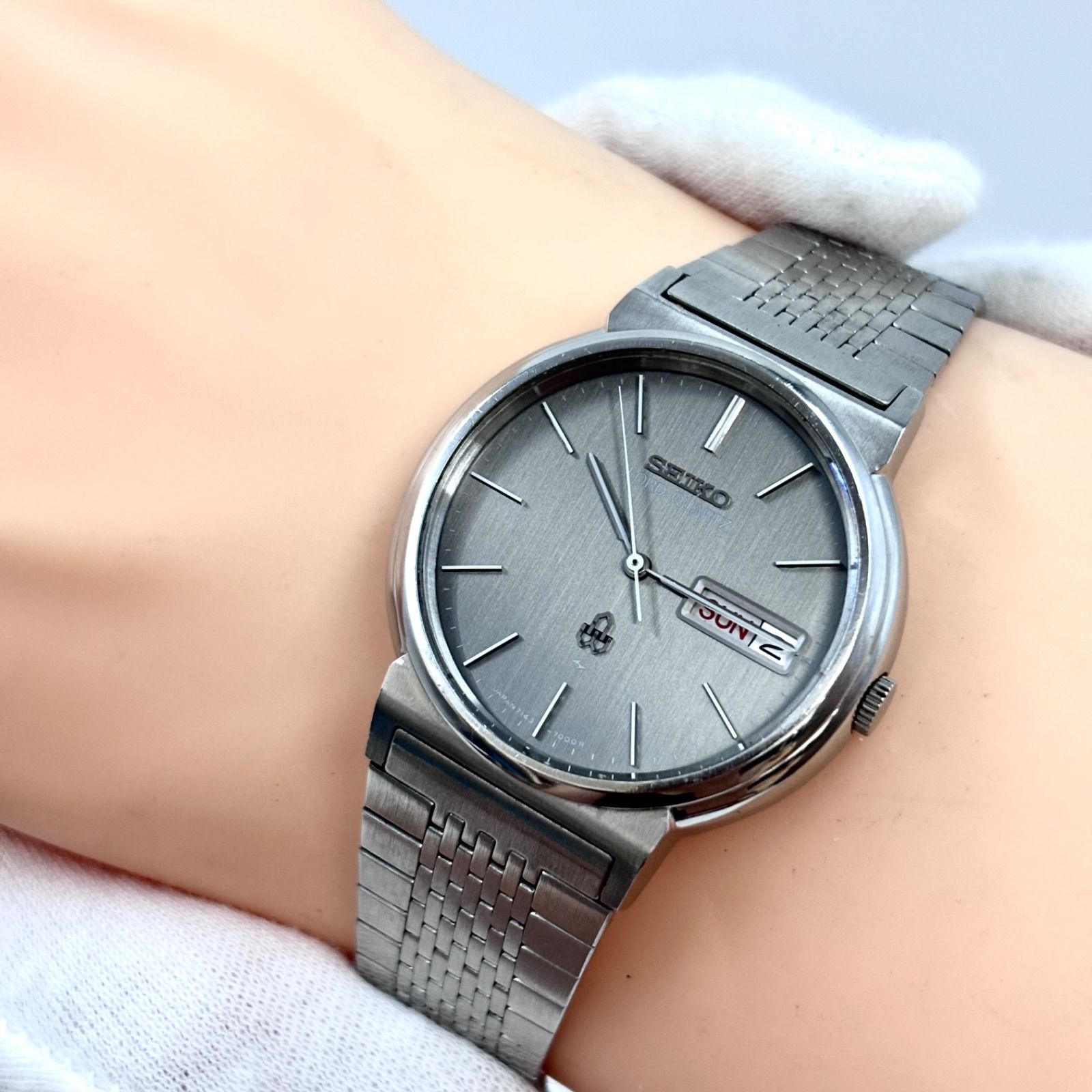 稼働/純正ブレス】SEIKO/セイコー LORD QUARTZ/ロードクォーツ 腕時計 