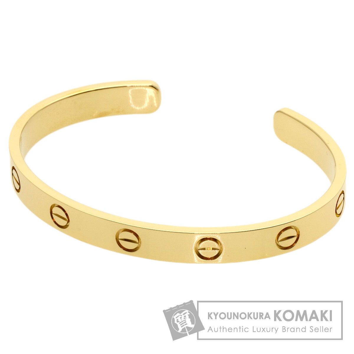 CARTIER カルティエ オープン ラブブレス #16 ブレスレット K18YG レディース [中古]