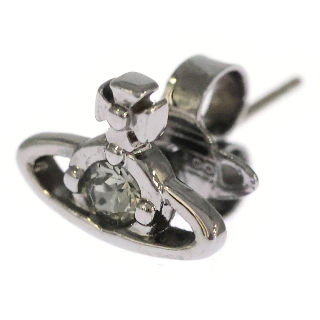 Vivienne Westwood MAN (ヴィヴィアンウエストウッドマン) NANO SOLITAIRE ナノ ソリティア ピアス シルバー 8,073円