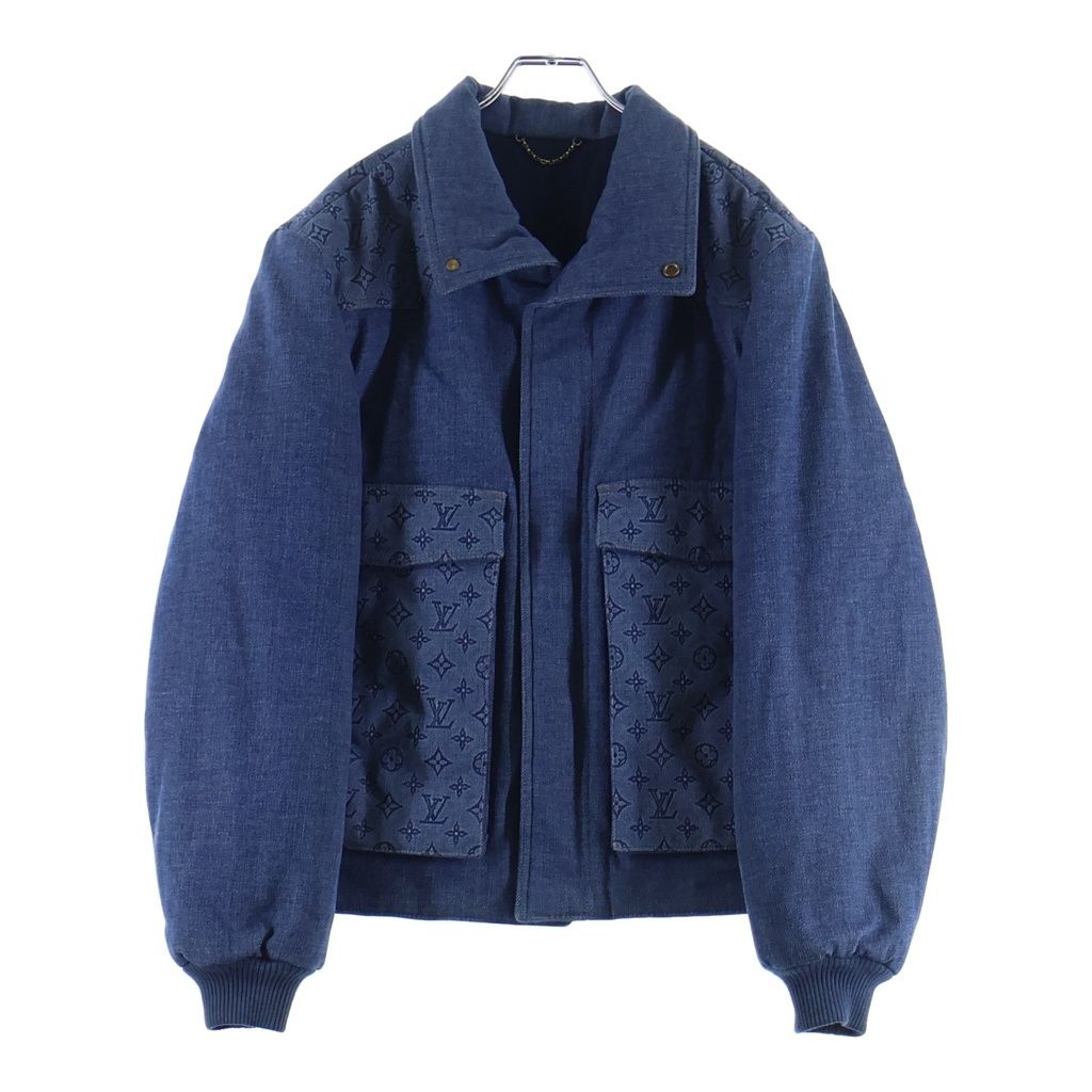LOUIS VUITTON (ルイヴィトン) モノグラム パデッド デニムジャケット インディゴ RM231M SU0 HOB11W 108,900円