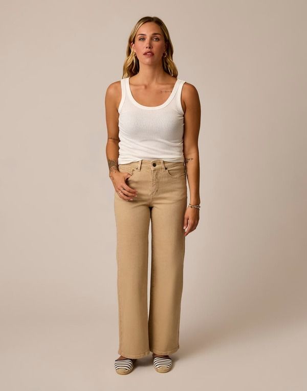 カーブデザイン レディース ボトムス レギンス ワイドレッグ Carve Designs Audrey Wide Leg Sand サンド