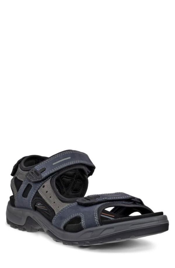 エコー メンズ シューズ サンダル ECCO Yucatan Sandal Marine Leather