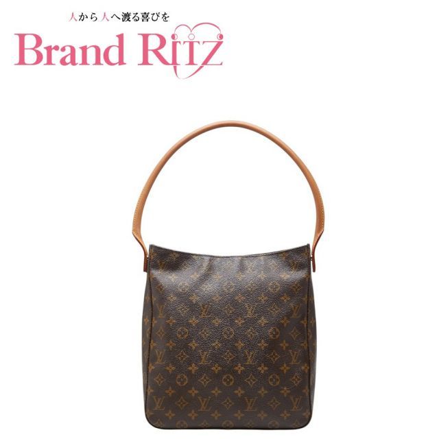 中古 ルイヴィトン モノグラム ショルダーバッグ ハンドバッグ M51145 ブラウン PVC レザー レディース LOUIS VUITTON 【送料無料】【三田店】