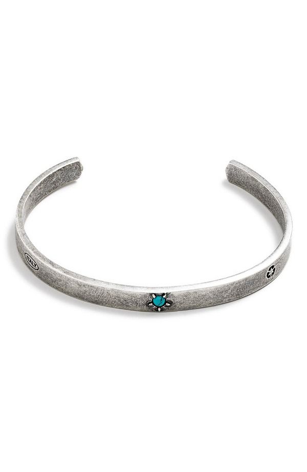 デグスアンドサル レディース アクセサリー ブレスレット・バングル・アンクレット Degs Sal Mensterling Silver Braceleturquoise ターコイズ