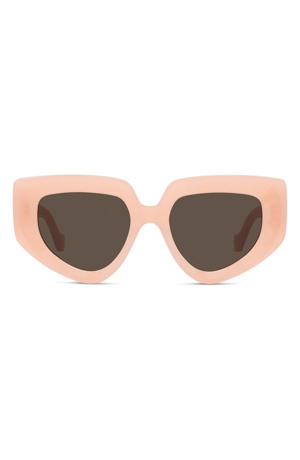 ロエベ レディース アクセサリー サングラス・アイウェア Loewe Anagram 51mm Geometric Sunglasseshiny Pink Brown ピンク 55,080円