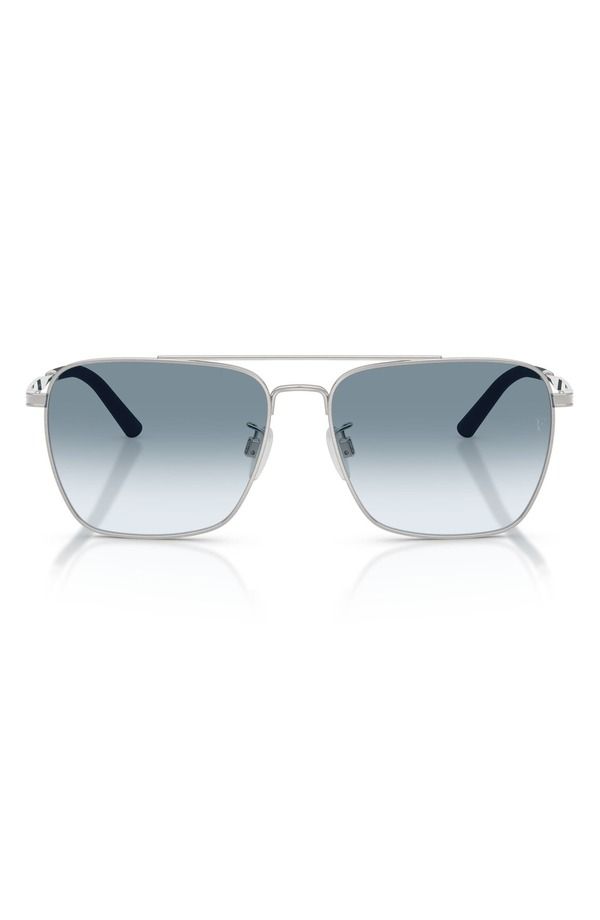 オリバーピープルズ メンズ アクセサリー サングラス・アイウェア Oliver Peoples x Roger Federer156mm Polarized Square Sunglasses Bru