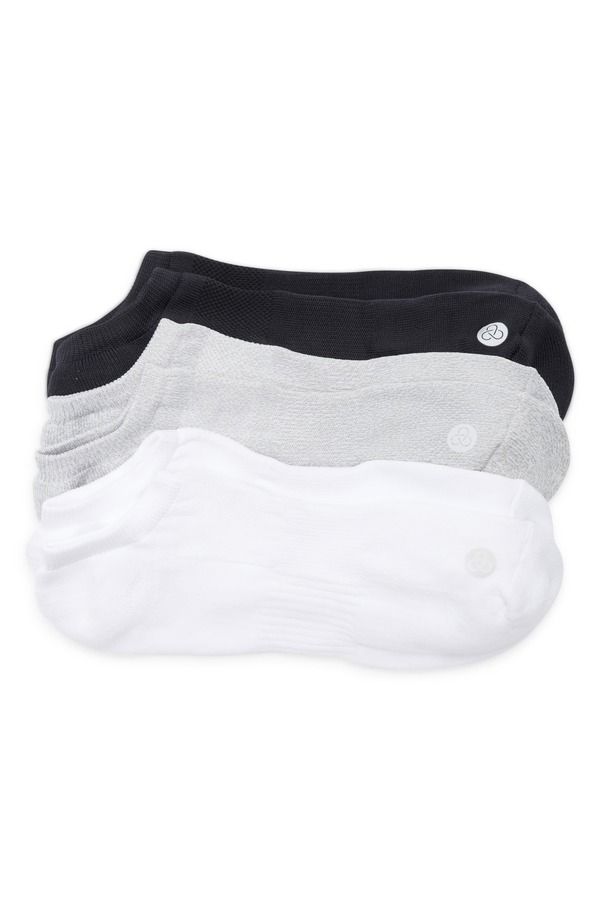 ゼラ レディース アンダーウェア 靴下 Zella 3Pack Low Training Socks White Multi ホワイト