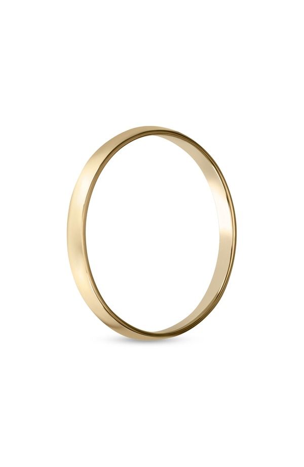 ボニー レヴィ レディース アクセサリー 指輪 Bony Levy 14K Gold Everyday Smooth Band Ring 14K Yellow Gold イエロー