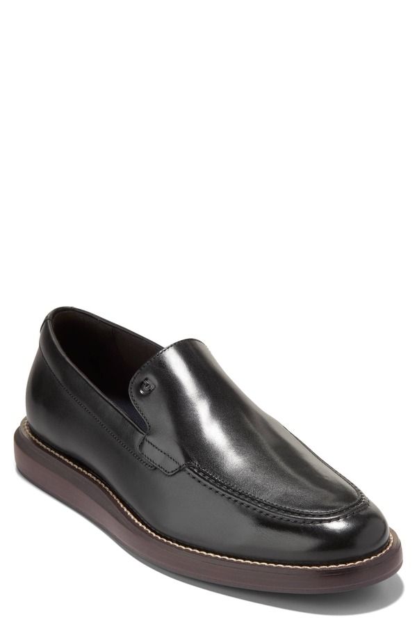 コールハーン メンズ シューズ ローファー Cole Haan Grand Neoclassic Venetian Loafer Black Dk Natural ブラック