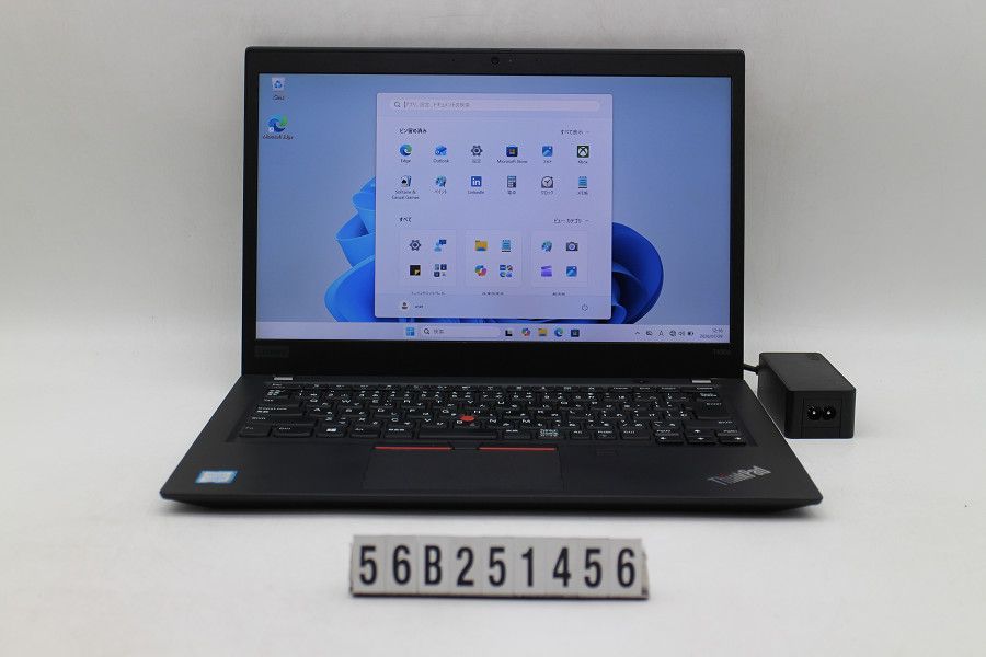 Lenovo ThinkPad T490s Core i5 8265U 1.6GHz/16GB/256GB(SSD)/14W/FHD(1920x1080)/Win11 【56B251456】