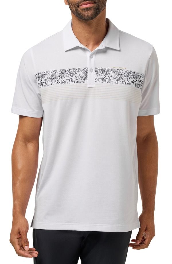 トラビスマヒュー メンズ トップス ポロシャツ ジャージー TravisMathew Performance Jersey Flight Polo Shirt White ホワイト 23,944円