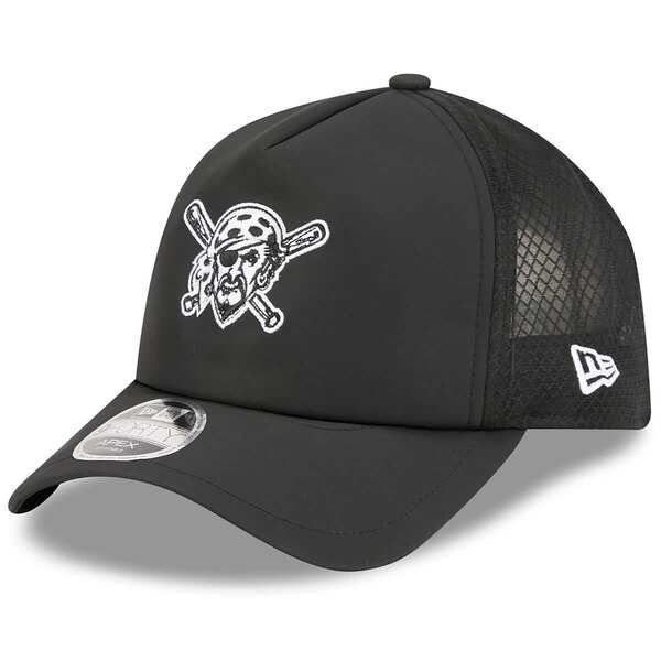 ニューエラ メンズ アクセサリー 帽子 Mens New Era Black Pittsburgh Pirates 2026 Batting Practice Alternate Apex 9FORT
