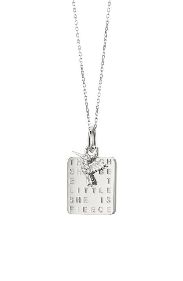 モニカリッチコサン レディース アクセサリー ネックレス・チョーカー レース Monica Rich Kosann She is Fierce Sterling Silver Necklace Sil