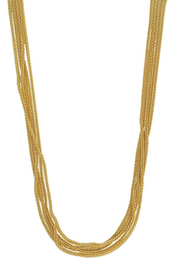 ボニー レヴィ レディース アクセサリー ネックレス・チョーカー レース Bony Levy 14K Gold Multistrand Necklace 14K Yellow Gold イエロー