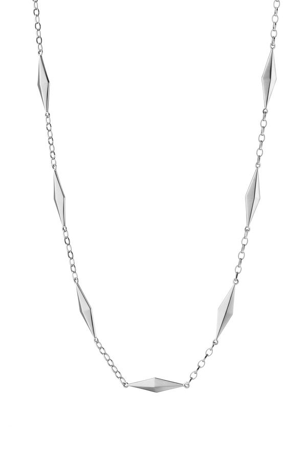 モニカリッチコサン レディース アクセサリー ネックレス・チョーカー レース Monica Rich Kosann Points North Geometric Stationecklace Silv