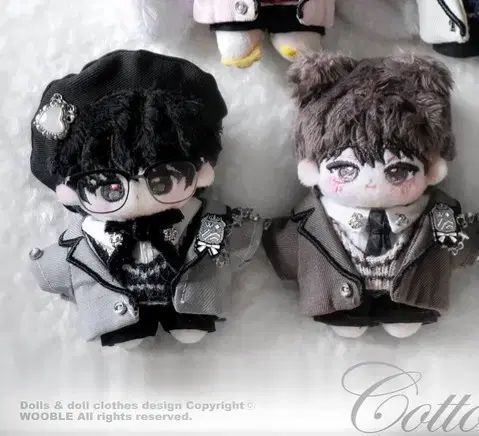 5cm 인형옷 WOOBLE コットンカレッジ