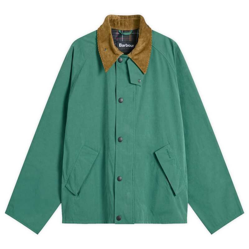 バブアー メンズ アウター ジャケット・ブルゾン Barbour OS Transporter Casual Jacket Racingreen グリーン