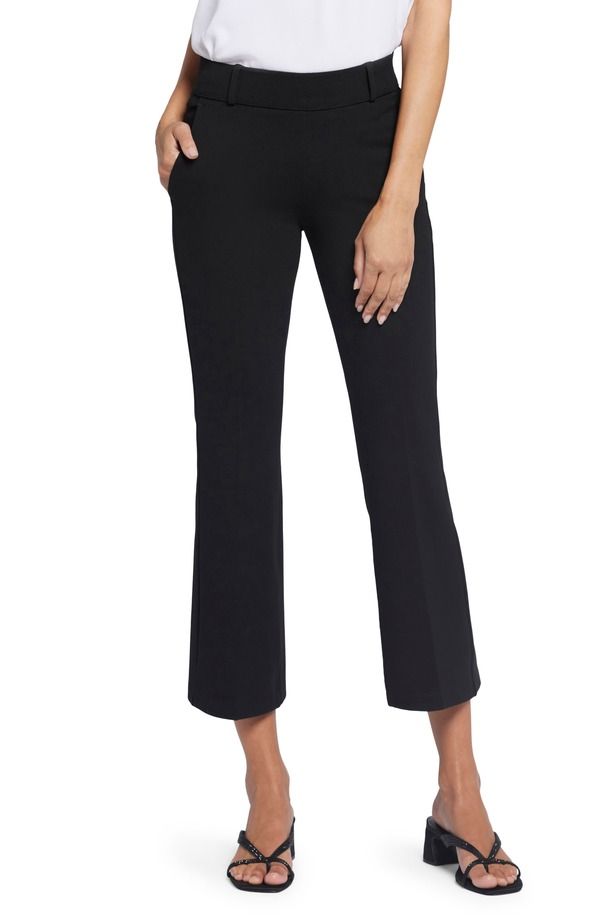 エヌワイディージェイ レディース ボトムス レギンス パンツ アンクル NYDJ PullOn Ankle Flare Pants Black ブラック