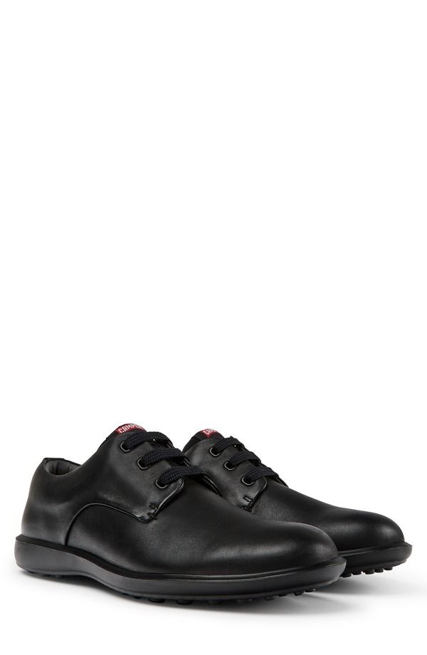 カンペール メンズ シューズ ダービー Camper Atom Work Derby Black ブラック