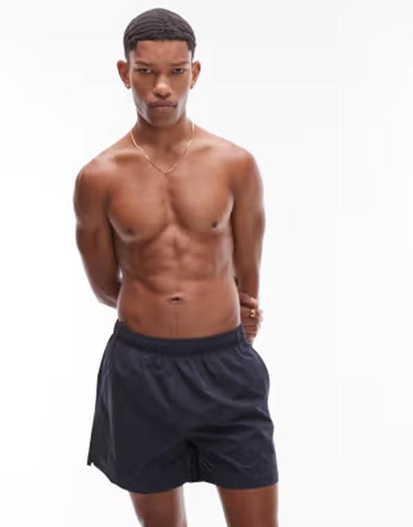 アルケット メンズ 水着 ハーフパンツ・ショーツ ショートパンツ ARKET swim shorts in dark Navy ネイビー 13,831円