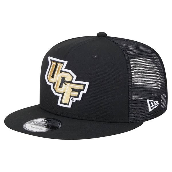 ニューエラ メンズ アクセサリー 帽子 Mens New Era Black UCF Knights Trucker 9FIFTY Snapback Hat Black ブラック 10,281円