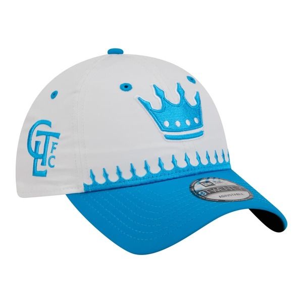 ニューエラ メンズ アクセサリー 帽子 ジャージー Mens New Era White Charlotte FC 2026 Jersey Hook 9TWENTY Adjustable Hat Wh