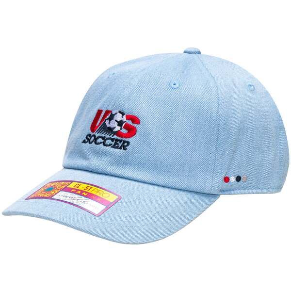 ファンインク レディース アクセサリー 帽子 FAN INK Unisex Light Blue USMNT Making History Adjustable Trucker Hat Light B