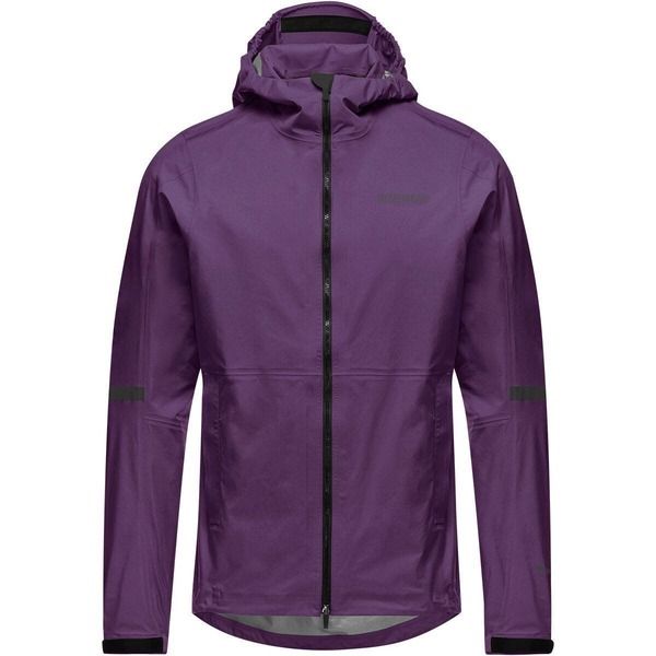 ゴアウェア メンズ アウター ジャケット・ブルゾン フーデッドジャケット GOREWEAR Lupra 20 GoreTex Hooded Jacket Mens Purple Indigo インディ