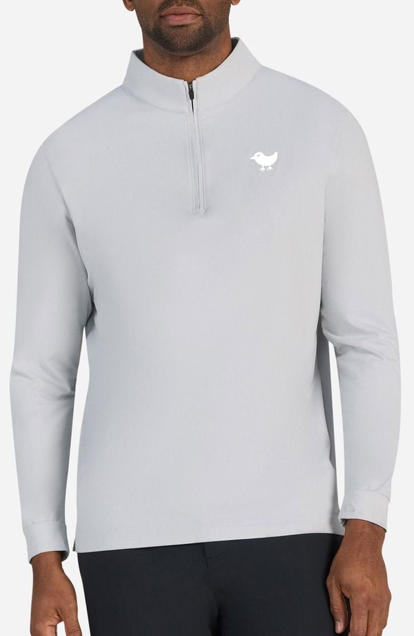 バッドバーディー メンズ アウター パーカー・スウェット ハーフジップ Bad Birdie Quarter Zip Golf Pullover Grey グレー 22,960円