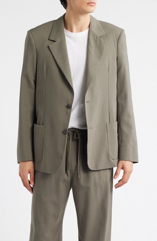 フレーム メンズ アウター ジャケット・ブルゾン ウール コート FRAME Wool Sport Coat Smoky Green グリーン
