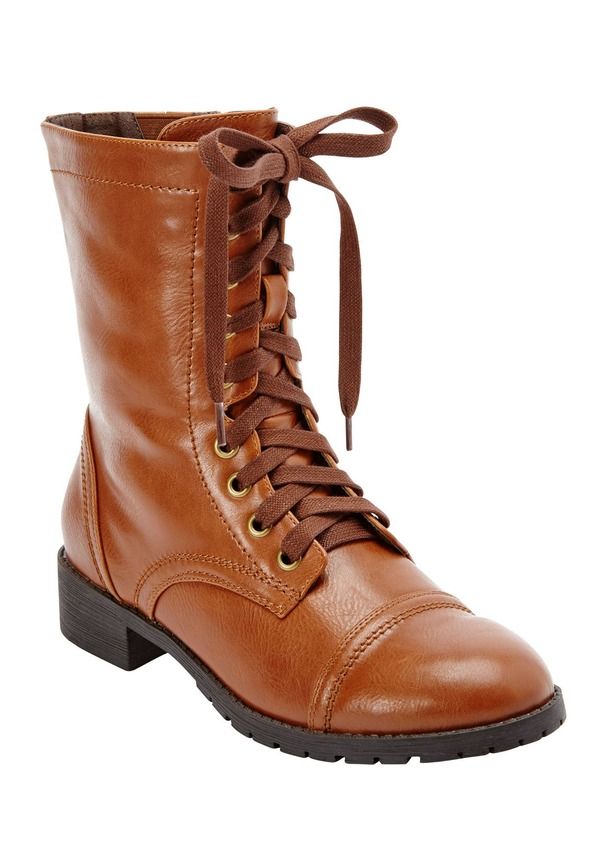 コンフォートビュー レディース シューズ ブーツ・レインブーツ Comfortview The Britta Boot Cognac