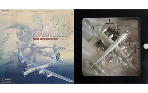 【中古】ミニカー 1/144 B-29 SUPERFORTRESS 509th Composite Group “ENOLAGAY“ 「WARBIRD SERIES」 [51001]
