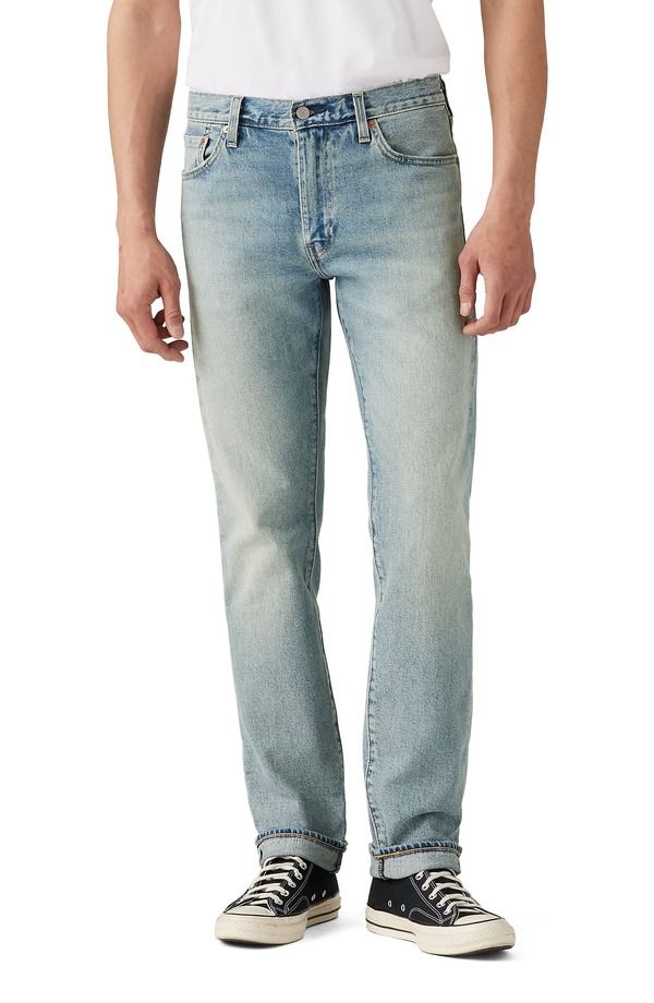 リーバイス メンズ ボトムス デニムパンツ スリムフィット ジーンズ Levis 511 Slim Fit Stretch Selvedge Jeans GO WITH IT SELVEDGE