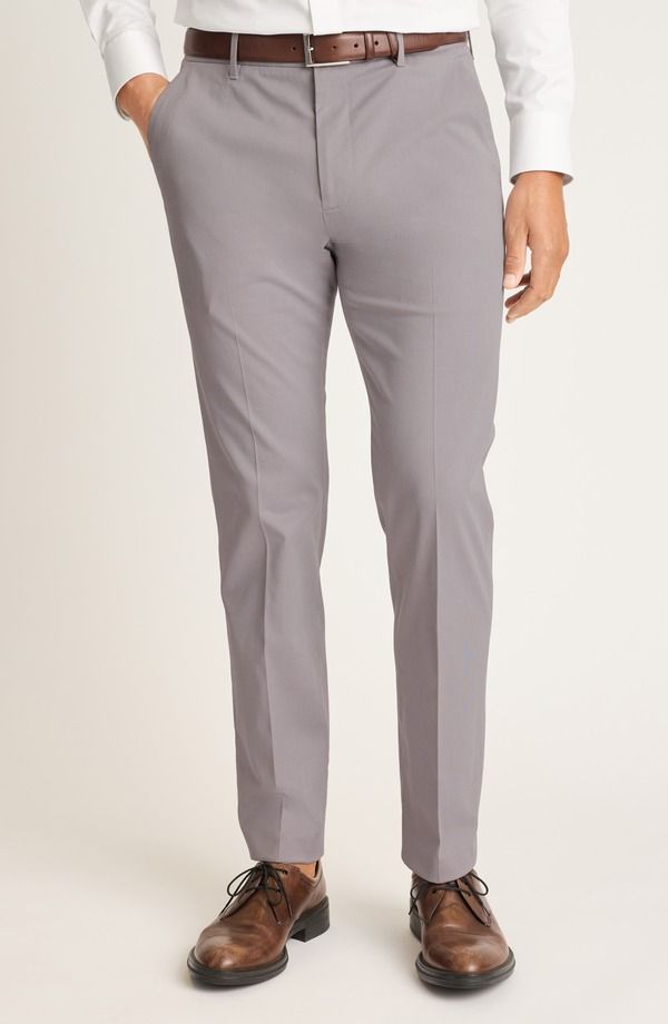 ボノボス メンズ ボトムス カジュアルパンツ Bonobos Weekday Warrior Micro Dobby Dress Pants TUESDAY GREY MICRO DOBBY グレー