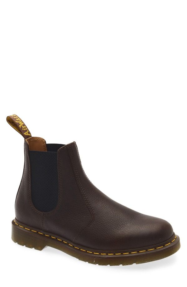 ドクターマーチン メンズ シューズ ブーツ・レインブーツ チェルシーブーツ チェルシー Dr Martens 2976 Chelsea Boot Men DARK BROWN ブラウン