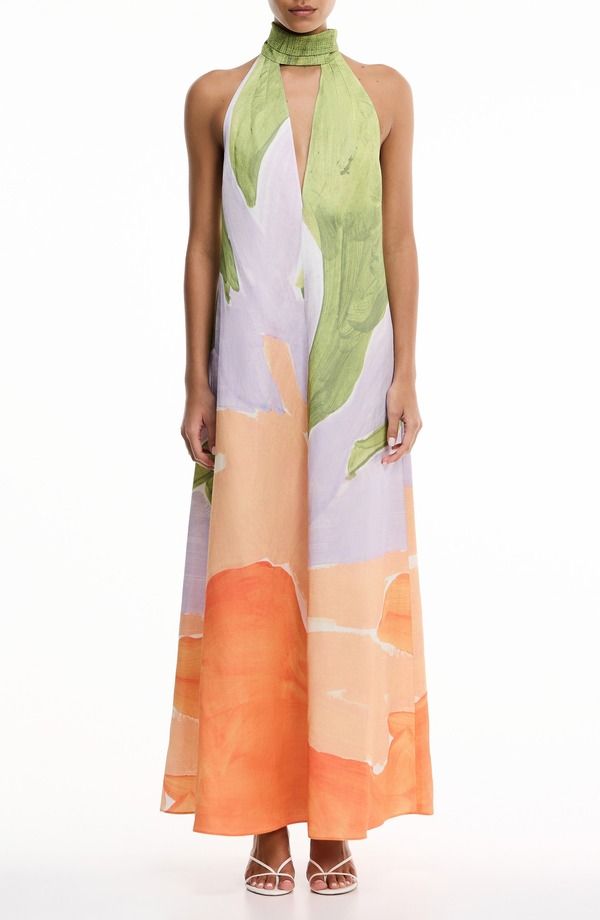 シグニフィキャント・アザー レディース トップス ワンピース フラワー柄 プリント フラワー ホルター Significant Other Malina Floral Print Halter Dre