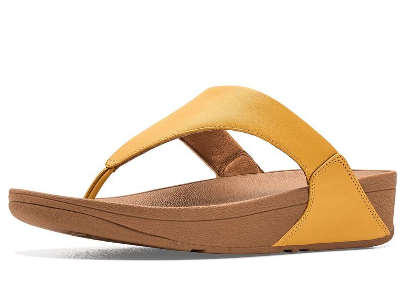 フィットフロップ レディース シューズ ヒール レザー FitFlop Lulu Leather Toeposturmeric