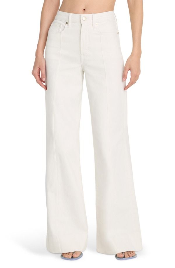 グッドアメリカン レディース ボトムス デニムパンツ ワイドレッグ ハイウエスト ジーンズ Good American Good Waist High Waist Wide Leg Palazzo J 27,820円