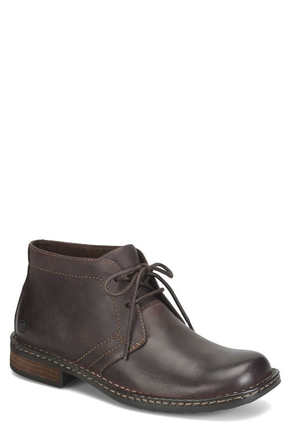 バーン メンズ シューズ ブーツ・レインブーツ Brn Harrison Plain Toe Chukka Boot Men DARK BROWN ブラウン 23,850円